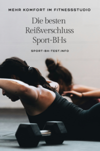 Sport BH mit Reiẞverschluss